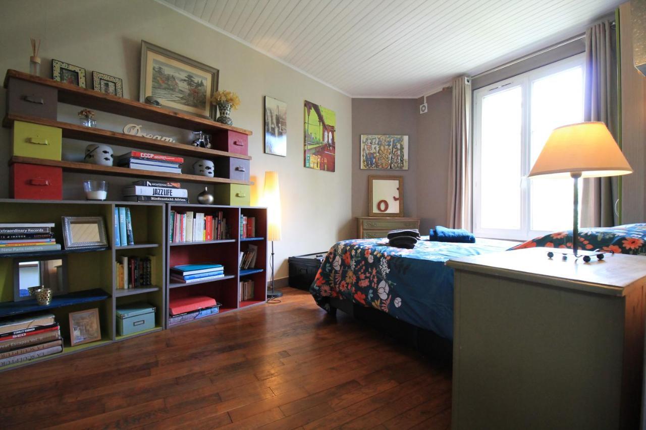 Disponible - Appartement Entier - Ligne H 15Mn Paris-Gare Du Nord, Parking Rue Gratuit, 4 Pers, Station De Train En Face Toutes Les 15Mn, Hippodrome, Cdfas, Universite, Borne Electrique, 1Er Etage Eaubonne Buitenkant foto