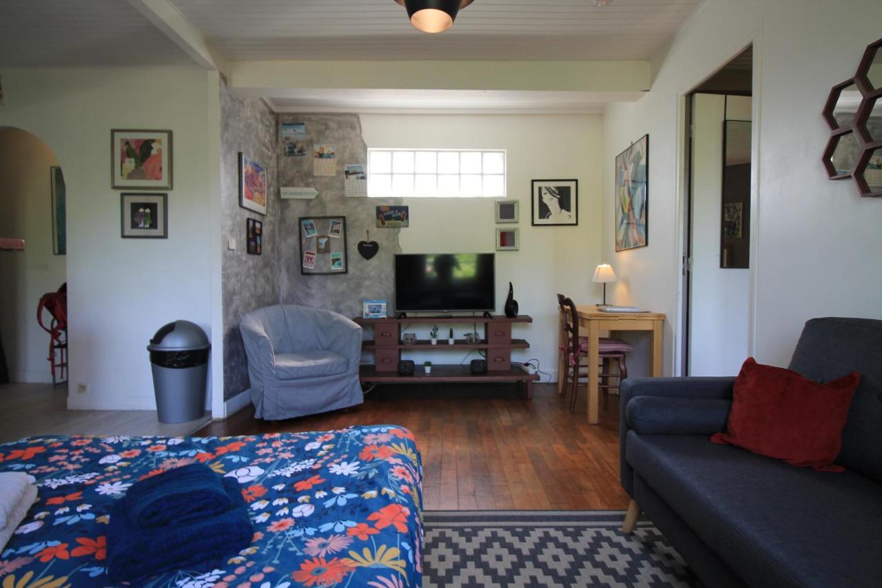 Disponible - Appartement Entier - Ligne H 15Mn Paris-Gare Du Nord, Parking Rue Gratuit, 4 Pers, Station De Train En Face Toutes Les 15Mn, Hippodrome, Cdfas, Universite, Borne Electrique, 1Er Etage Eaubonne Buitenkant foto